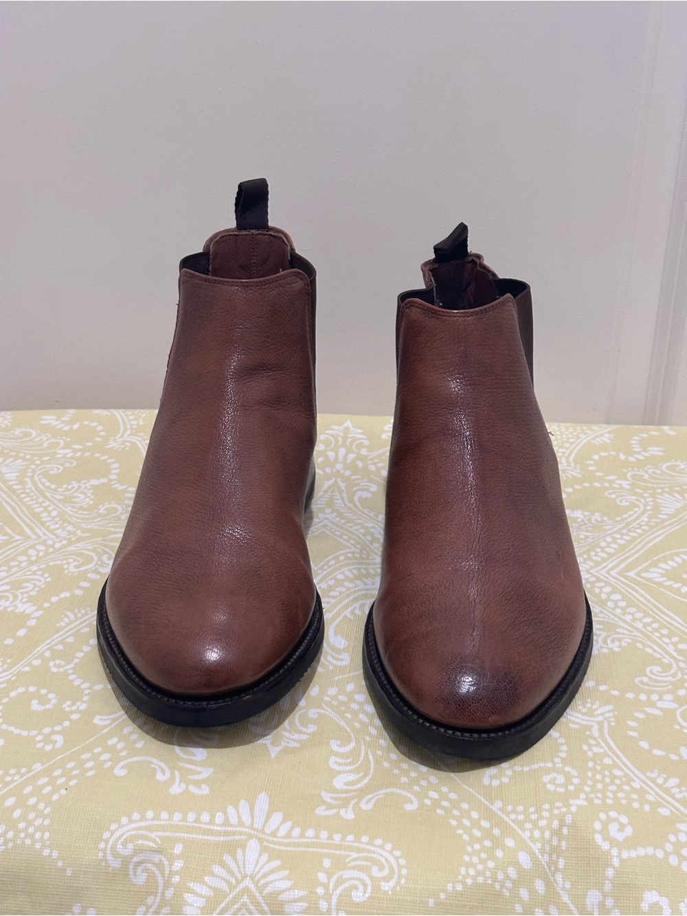 Frye Tyler Flex Leather Chelsea Ankle Boots